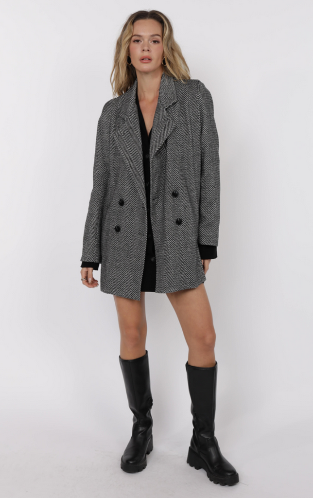 SAGE THE LABEL FEMME ENERGY BLAZER COAT