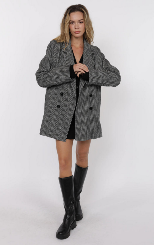 SAGE THE LABEL FEMME ENERGY BLAZER COAT