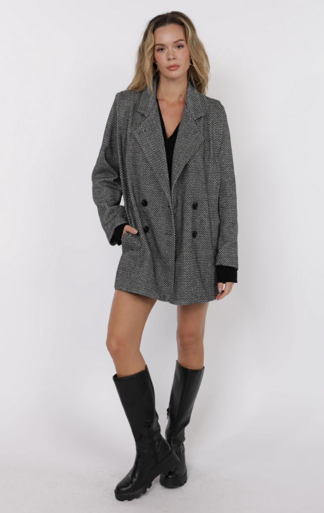 SAGE THE LABEL FEMME ENERGY BLAZER COAT
