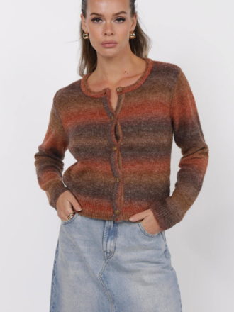 SAGE THE LABEL HARPER OMBRE CARDIGAN