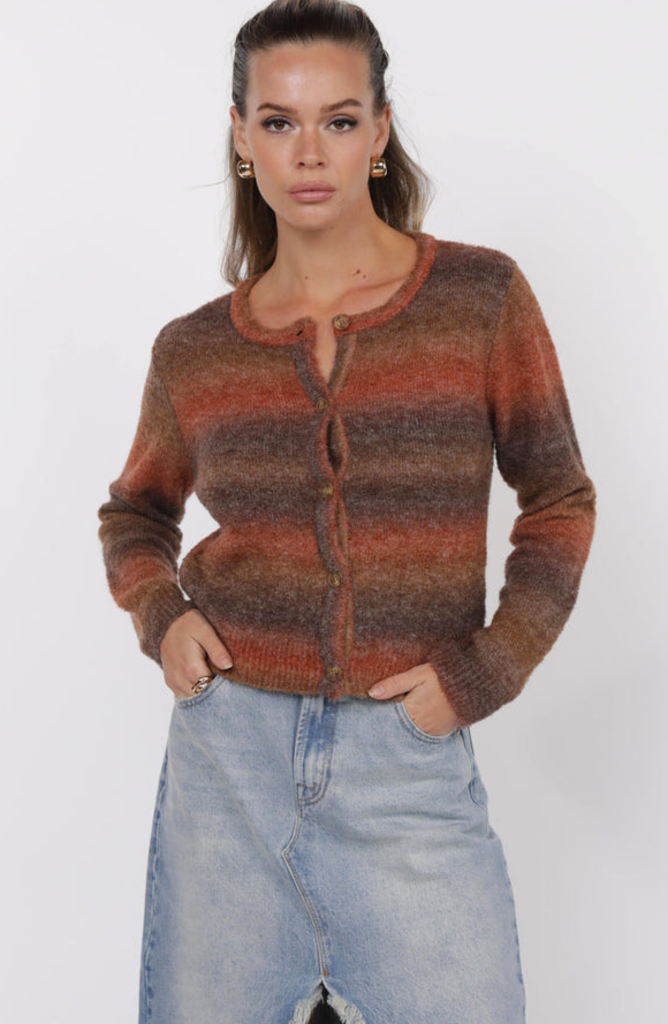 SAGE THE LABEL HARPER OMBRE CARDIGAN