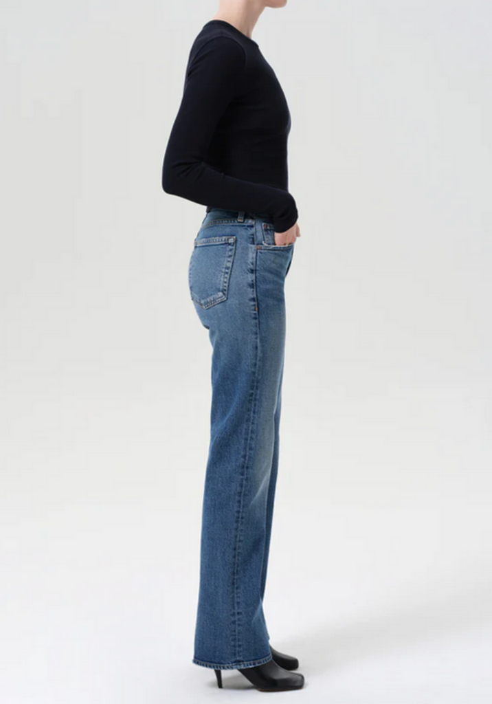 AGOLDE KICK BOOT CURVE