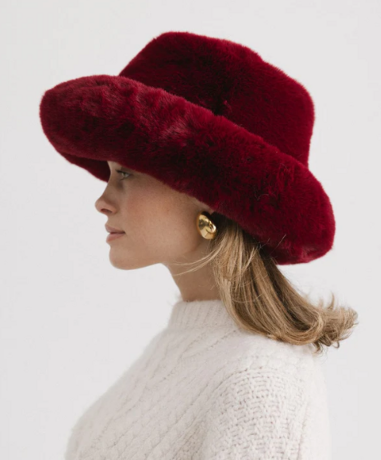 GIGI PIP PARKER FAUX FUR HAT