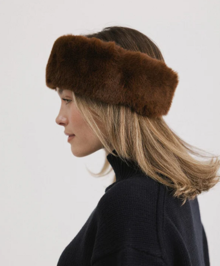 GIGI PIP MARGOT FAUX FUR HEADBAND