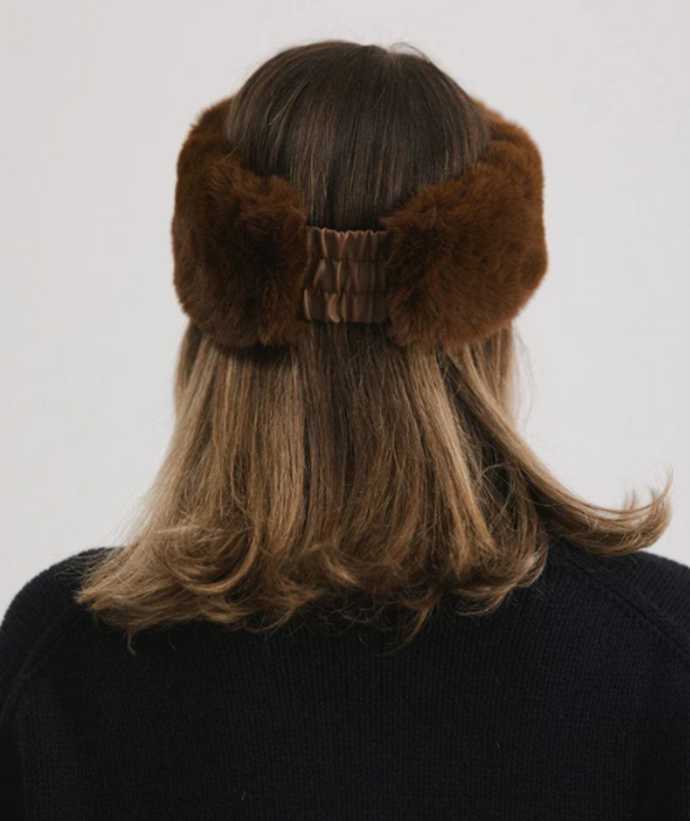 GIGI PIP MARGOT FAUX FUR HEADBAND