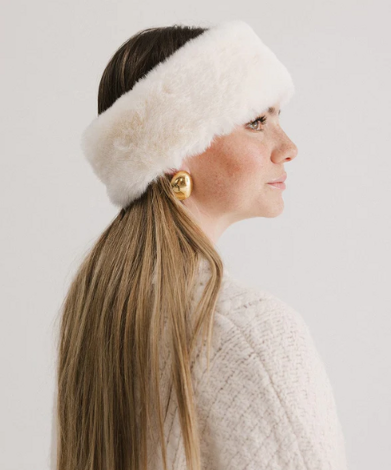 GIGI PIP MARGOT FAUX FUR HEADBAND