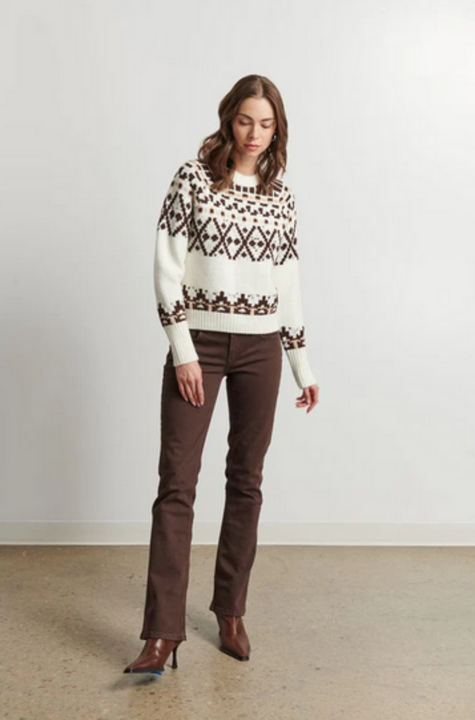 LINE INDIGO SWEATER