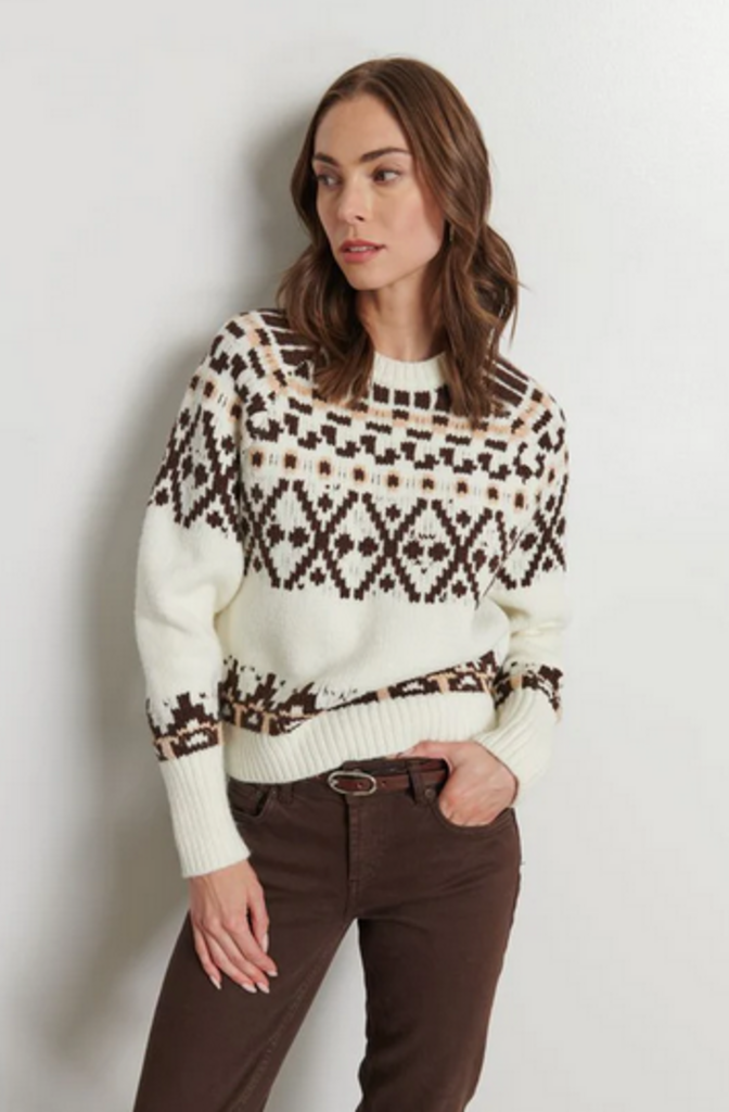 LINE INDIGO SWEATER
