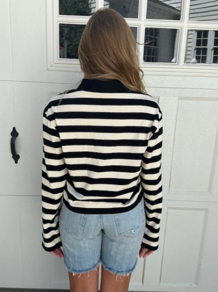 SUNDAY RITUAL FELICIA STRIPE TOP