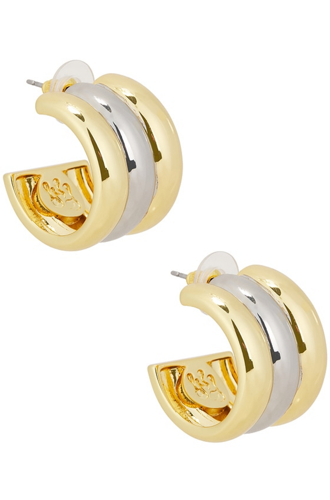 PETIT MOMENTS NOELLA HOOP EARRINGS