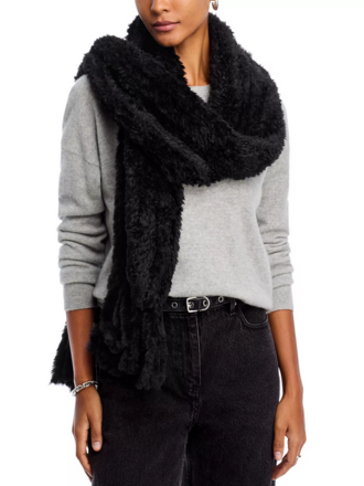 PLUSH FUR SCARF
