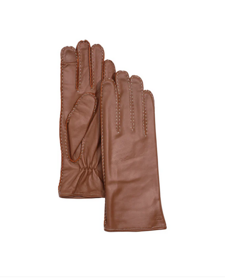STITCH DETAIL LEATHER GLOVE