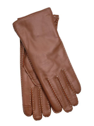 STITCH DETAIL LEATHER GLOVE