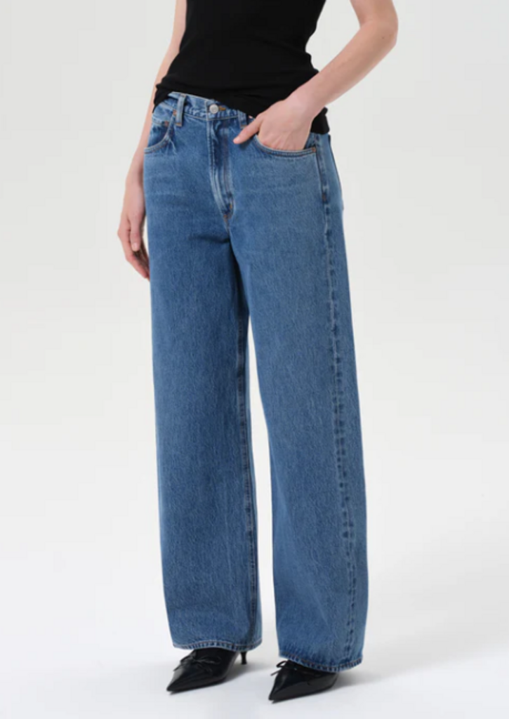 AGOLDE LOW CURVE JEAN