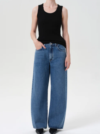 AGOLDE LOW CURVE JEAN
