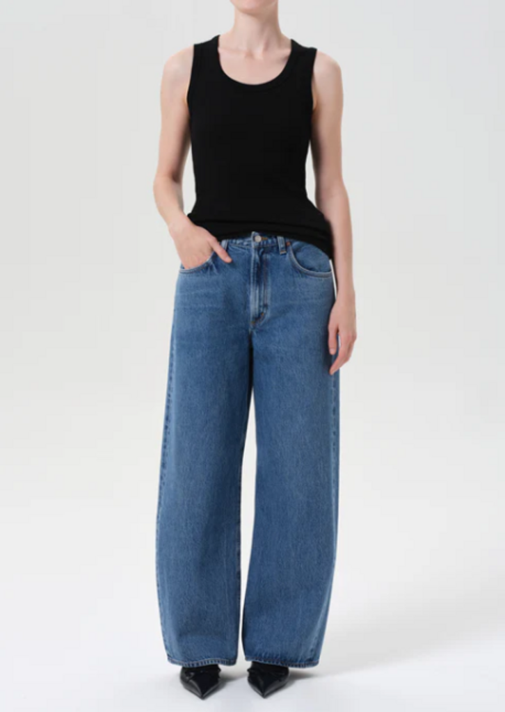 AGOLDE LOW CURVE JEAN