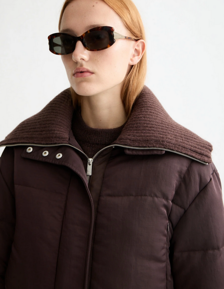 SCOTCH & SODA AVIATOR COLLAR PUFFER