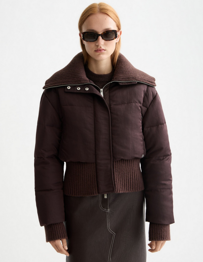 SCOTCH & SODA AVIATOR COLLAR PUFFER