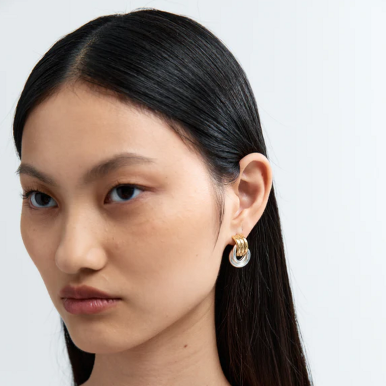 HEAVEN MAYHEM BABY KNOT EARRINGS