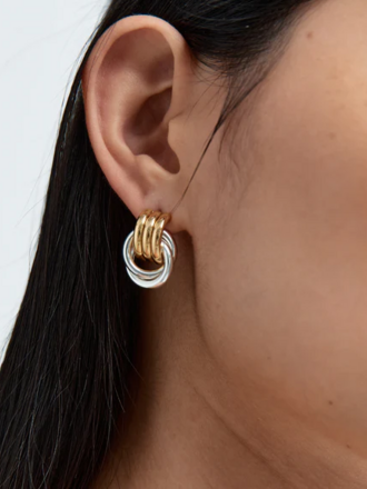 HEAVEN MAYHEM BABY KNOT EARRINGS