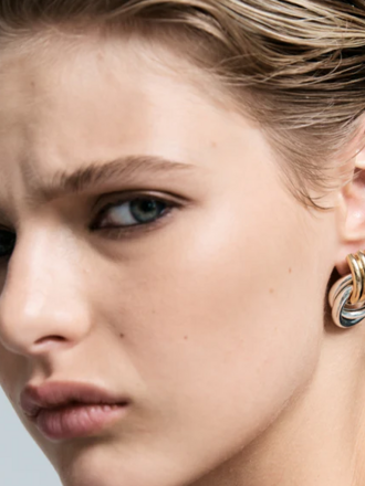 HEAVEN MAYHEM MINI KNOT EARRINGS