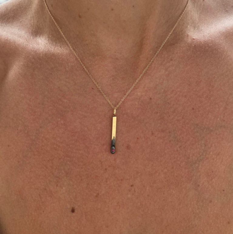 OXBOW 14K RUBY MATCHES