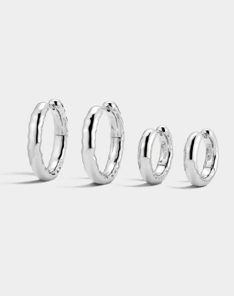 LUV AJ THE LIQUID METAL HOOP SET