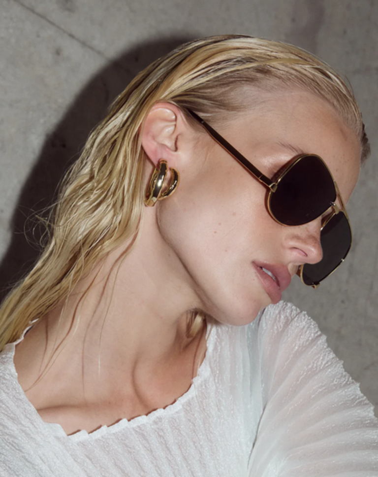 LUV AJ THE LIQUID METAL HOOP SET