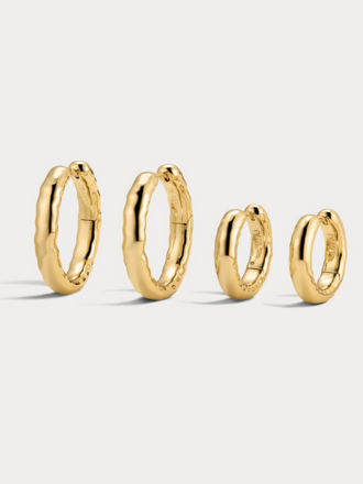 LUV AJ THE LIQUID METAL HOOP SET