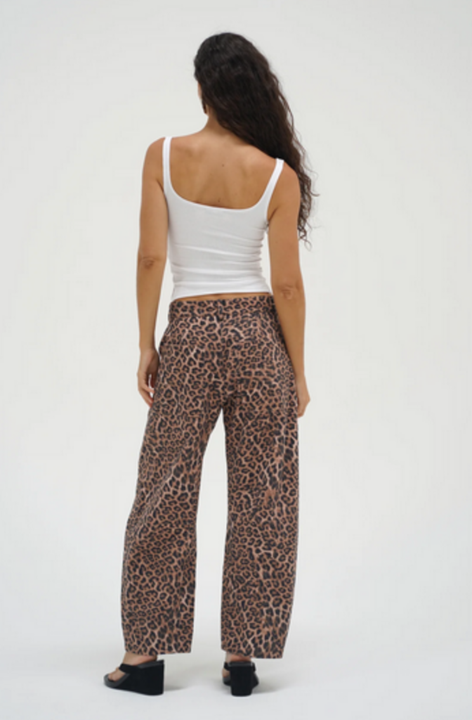 LNA CROSS CREEK LEOPARD PANT