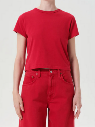 AGOLDE ADINE SHRUNKEN TEE