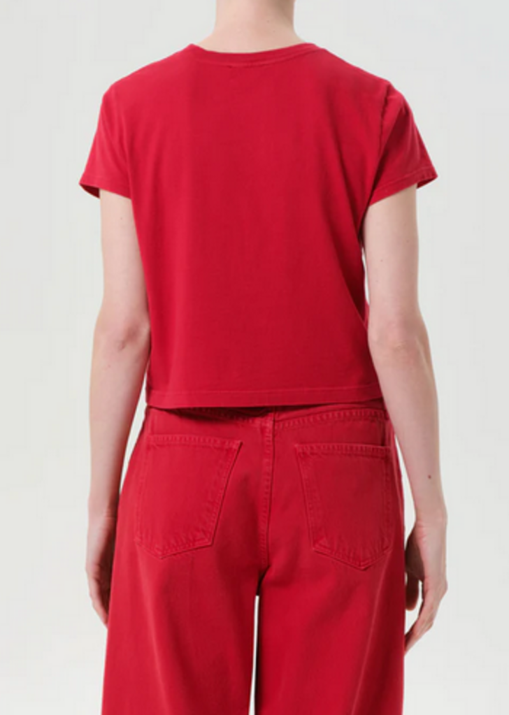 AGOLDE ADINE SHRUNKEN TEE