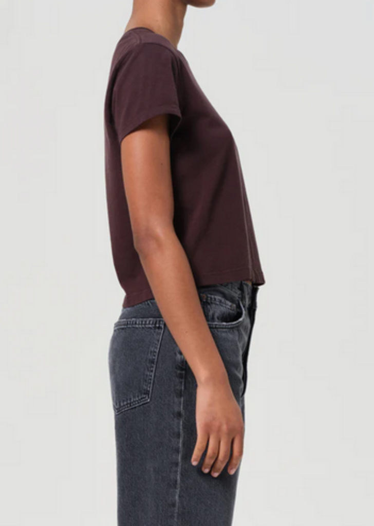 AGOLDE ADINE SHRUNKEN TEE