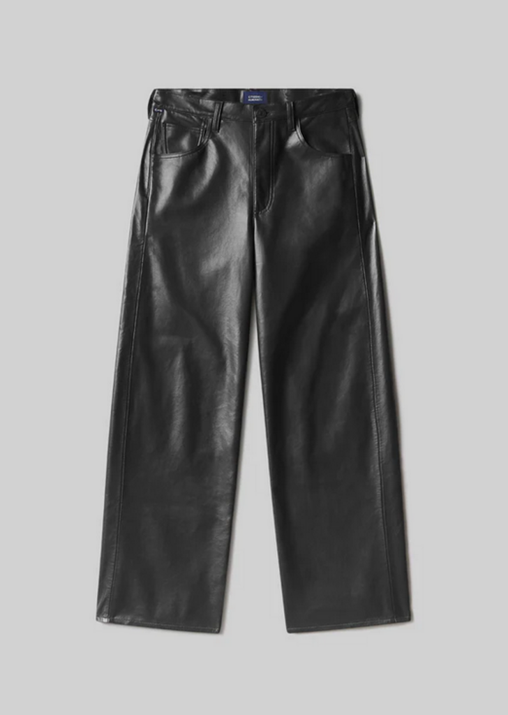 CITIZENS OF HUMANITY AYLA BAGGY RECYCLED LEATHER