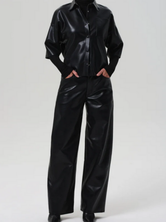 CITIZENS OF HUMANITY AYLA BAGGY RECYCLED LEATHER