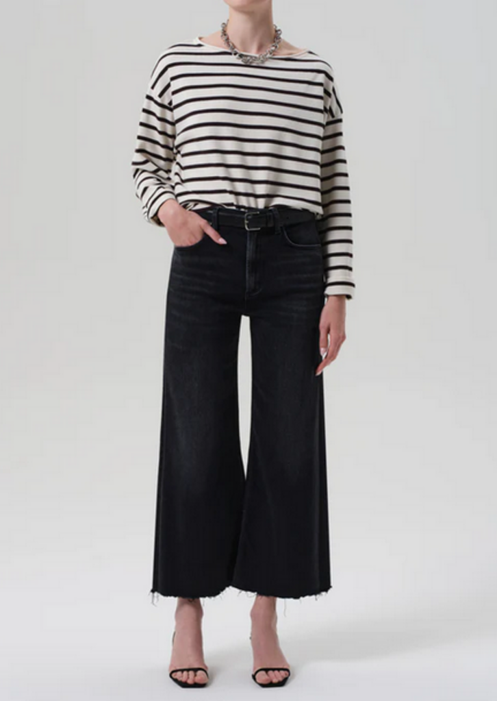 CITIZENS OF HUMANITY LYRA WIDE LEG CROP