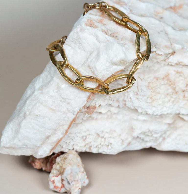 DANTE PEROZZI FORTUNA CHUNKY CHAIN BRACELET