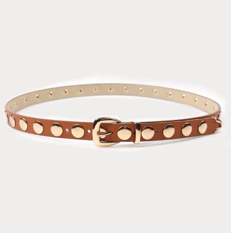 PETIT MOMENTS STUDDED DISC BELT