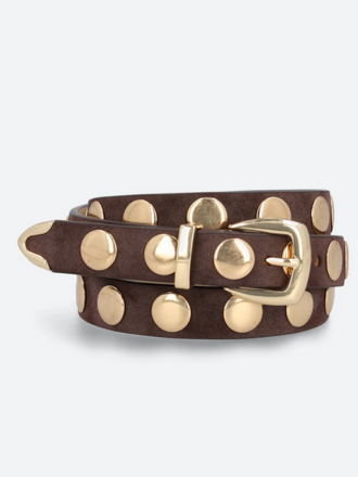 PETIT MOMENTS STUDDED DISC BELT