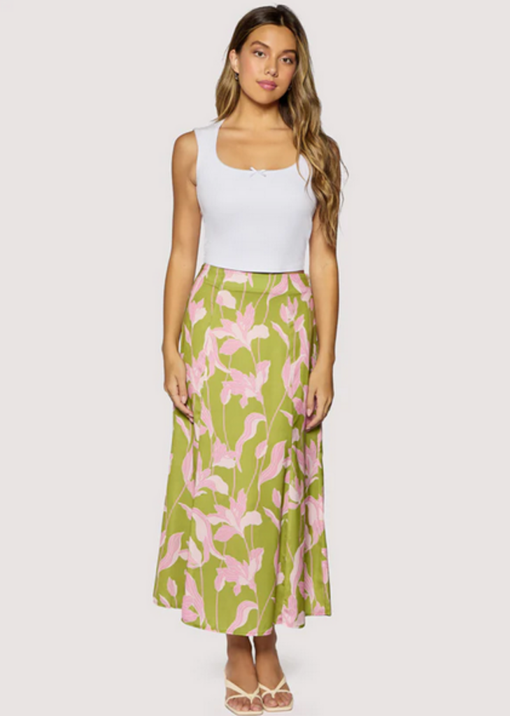 LOST + WANDER FLORA MAXI SKIRT