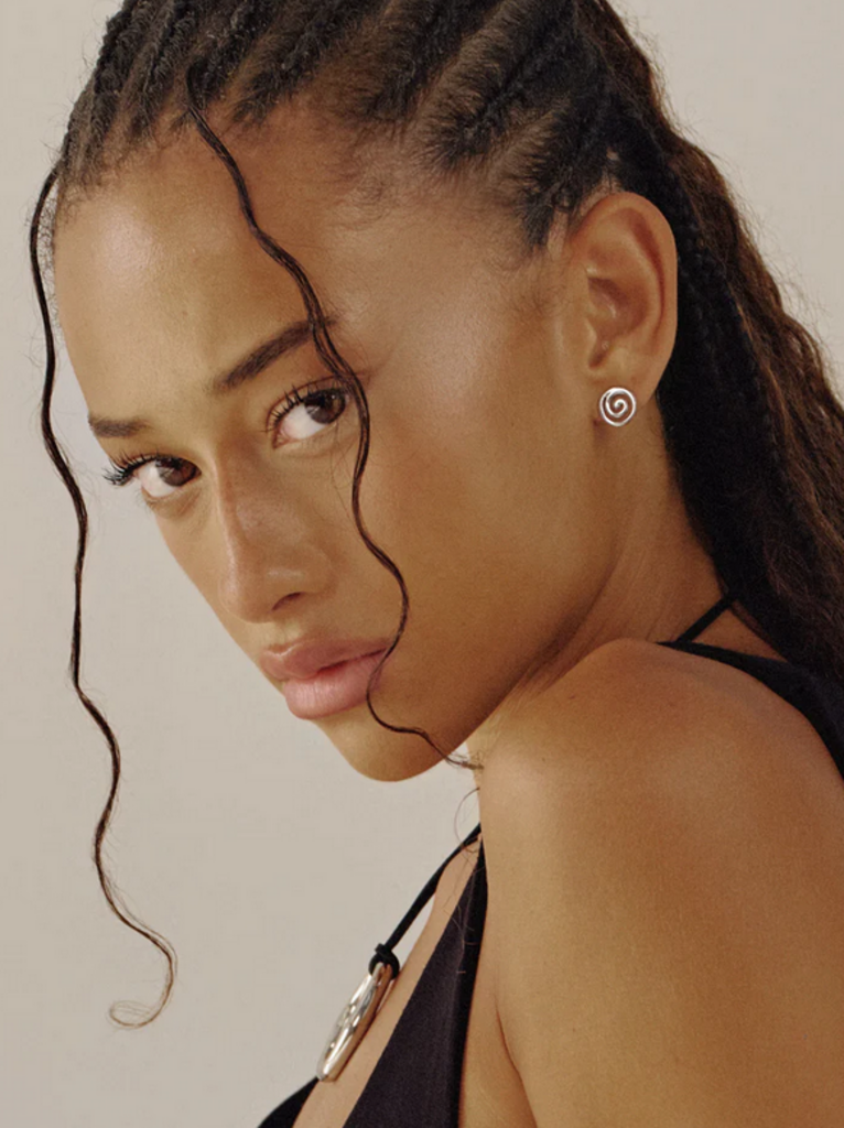 TWENTY COMPASS SWIRL EARRINGS