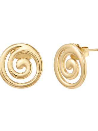 TWENTY COMPASS SWIRL EARRINGS