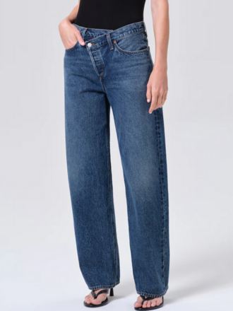 AGOLDE ARC CRISS CROSS JEAN