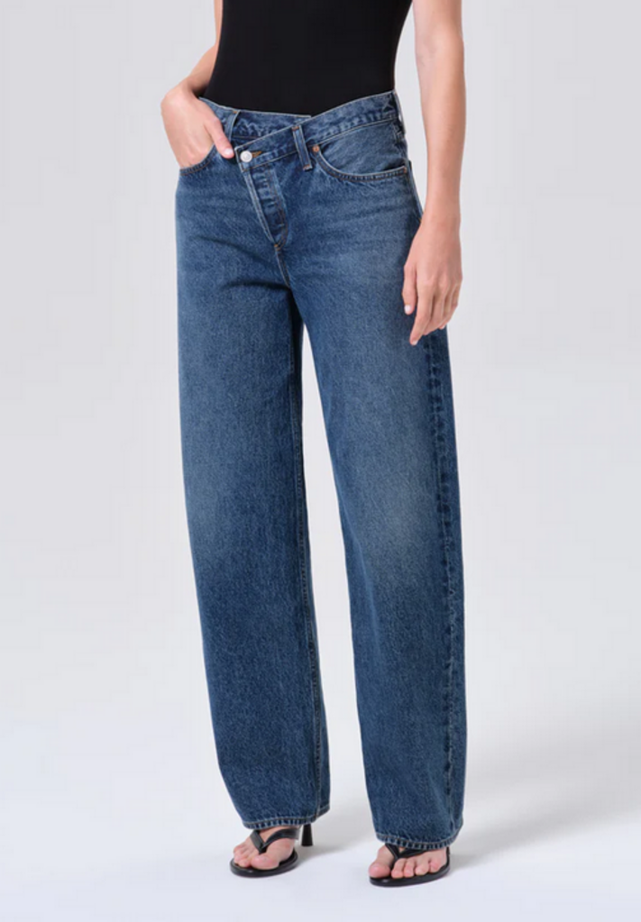 AGOLDE ARC CRISS CROSS JEAN