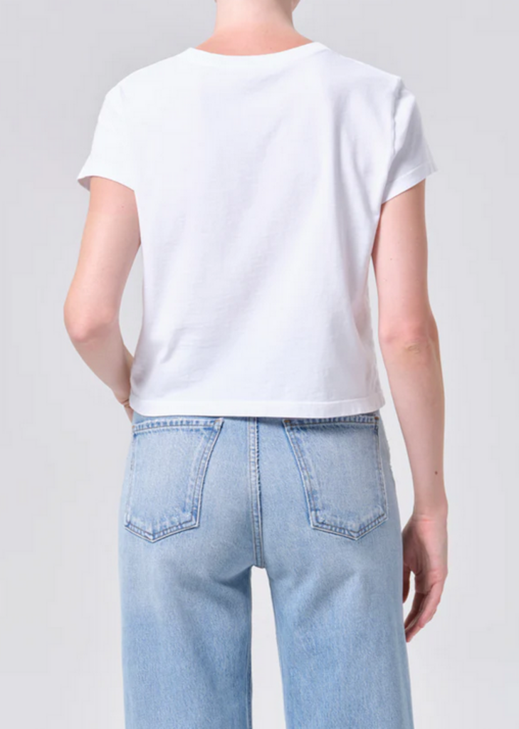 AGOLDE ADINE SHRUNKEN TEE