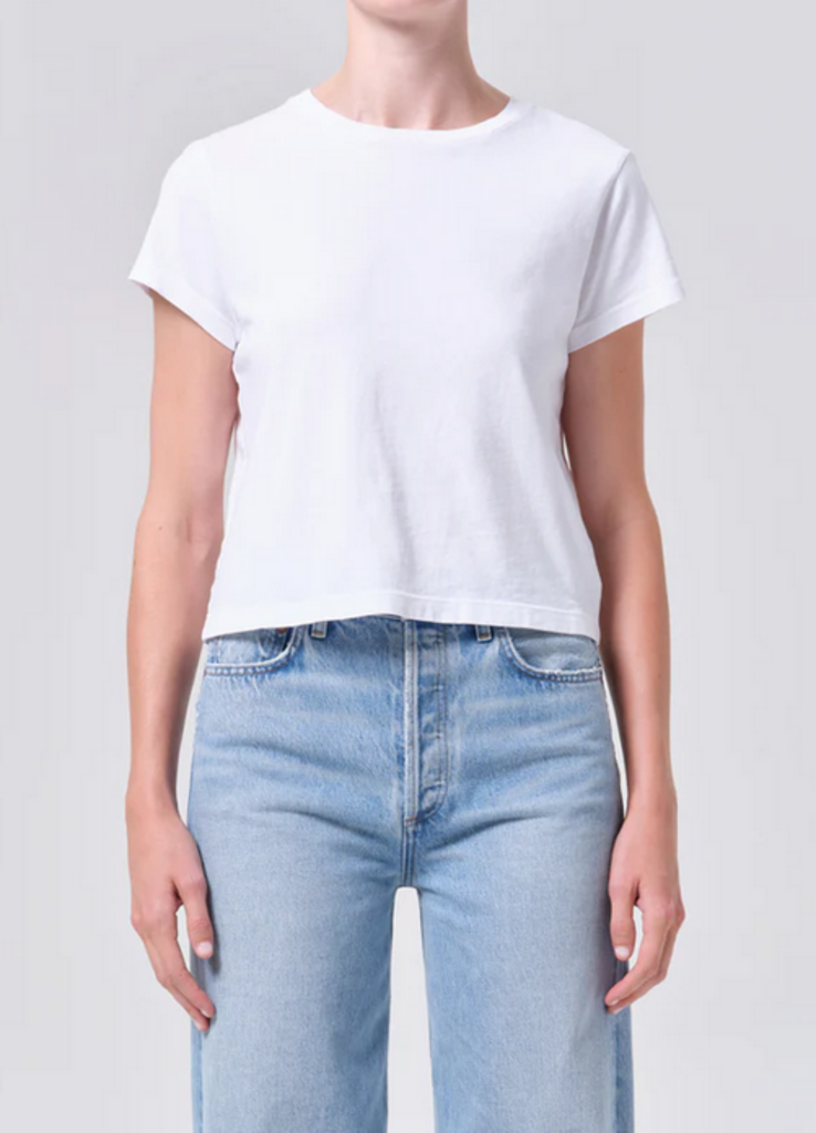 AGOLDE ADINE SHRUNKEN TEE