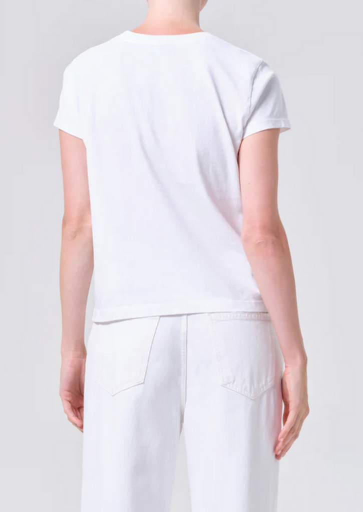 AGOLDE LONG LINE ADINE TEE
