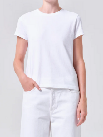 AGOLDE LONG LINE ADINE TEE