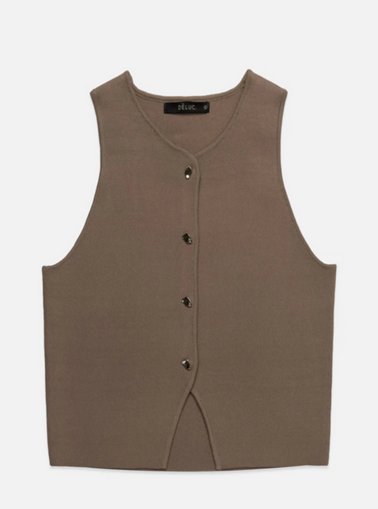 DELUC IBIZA KNIT VEST