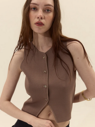 DELUC IBIZA KNIT VEST